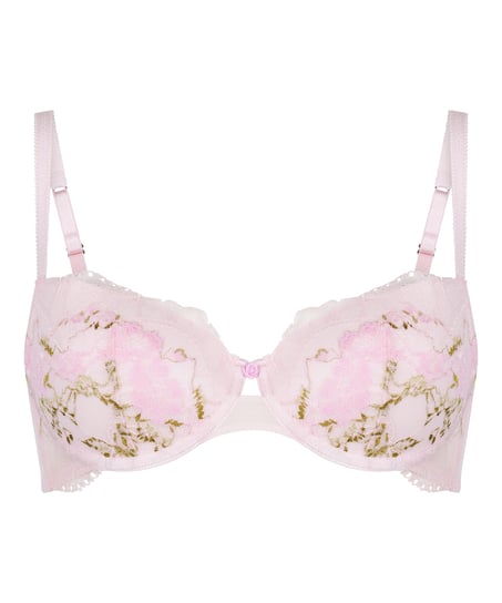 Miri Padded Underwired Bra, Pink