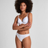 Invisible thong, White