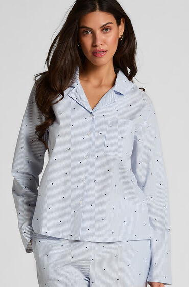 Hunkemöller Jacket Cotton Blue