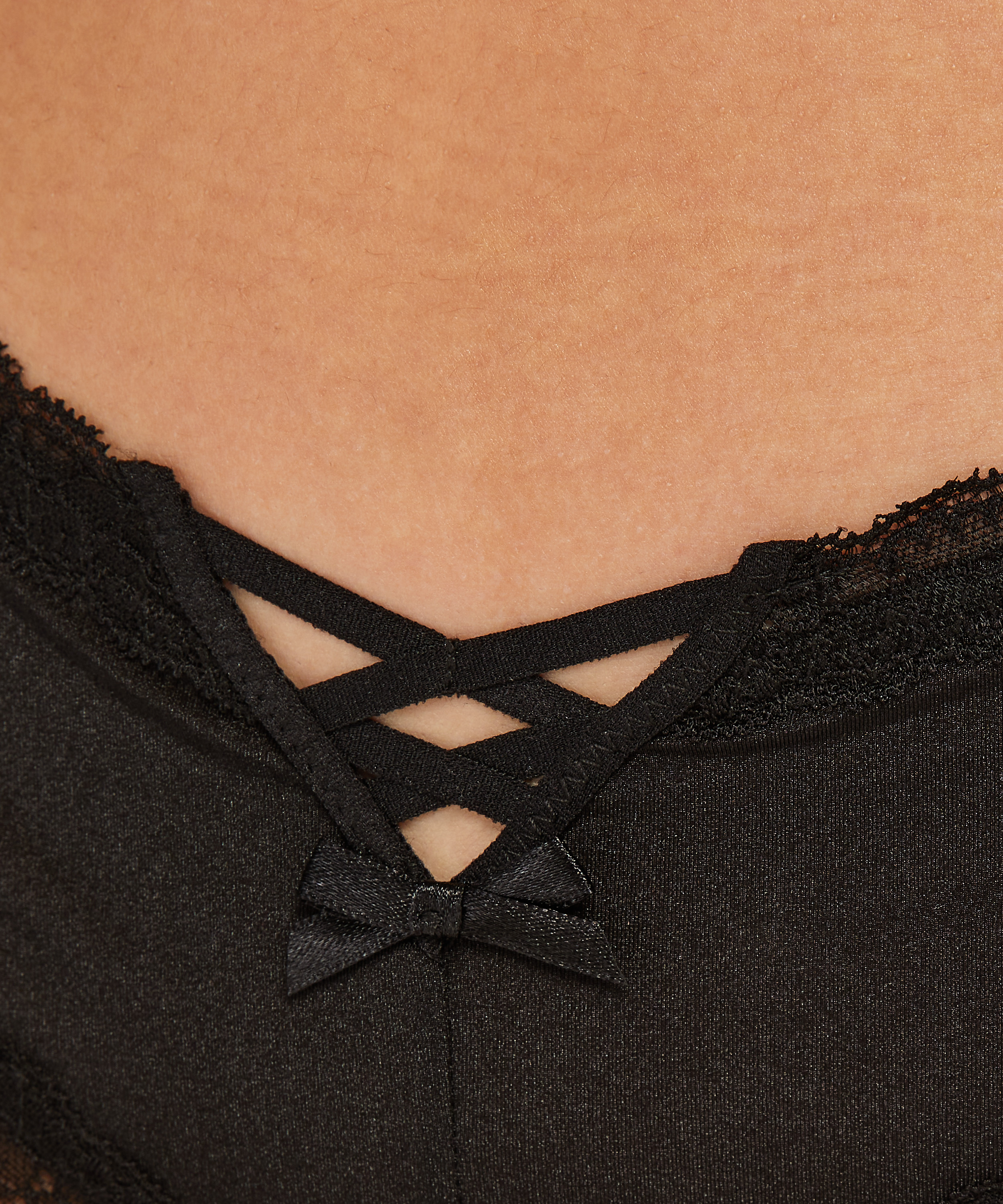 Vixen V-shaped brazilian, Black, main