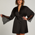 Satin Kimono, Black