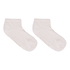 3-Pack Cotton Trainer Liner Socks, White