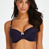 Maya Padded Underwired Bra, Blue