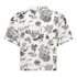 Jacket Short Sleeves Woven, White