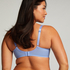 Nina Non-Padded Underwired Minimizer Bra, Blue