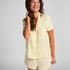 Short Satin Minimal, Yellow