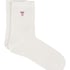Modal Crew Socks, White