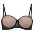 Kylie Padded Strapless Underwired Bra, Black