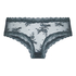 V-Shape Brazilian Floral Mesh, Blue