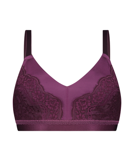 Erica prosthetic underwireless bra, Purple