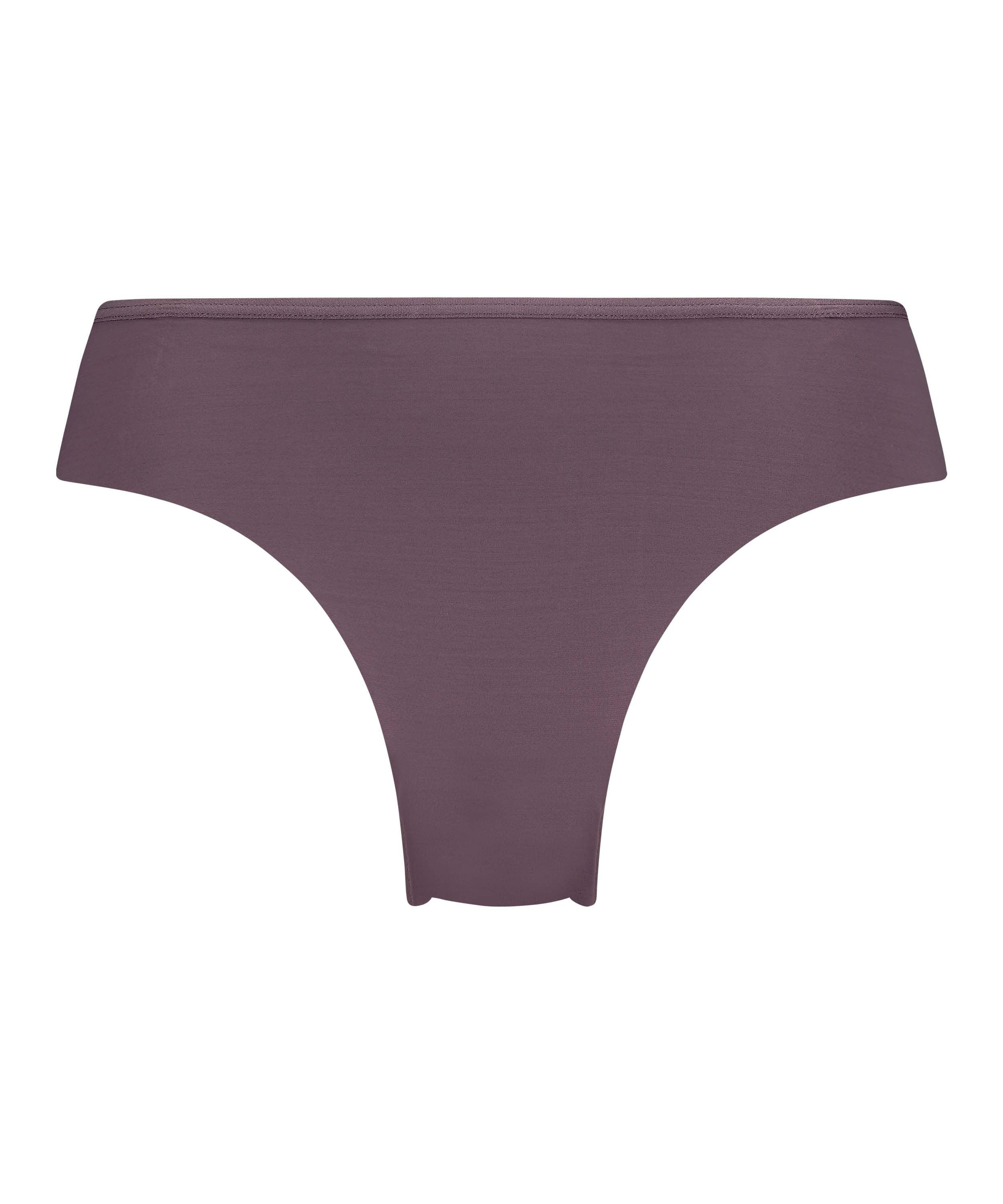 Invisible Lace Back Brazilian, Purple