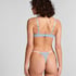 Roza Non-Padded Underwired Bra, Blue