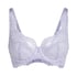 Daisy Non-Padded Underwired Bra, Purple