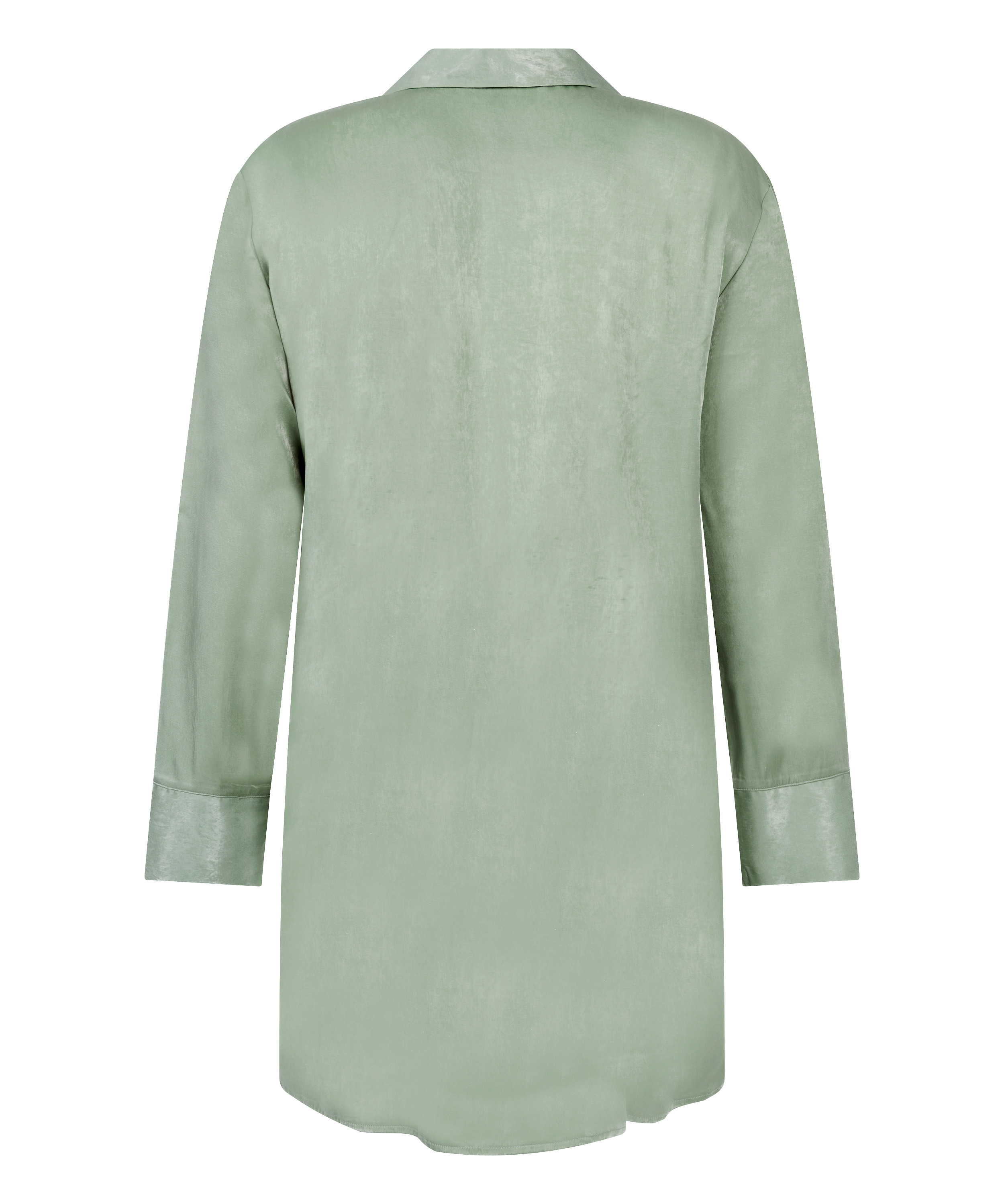 Shirtdress Satin Ayla, Green, main
