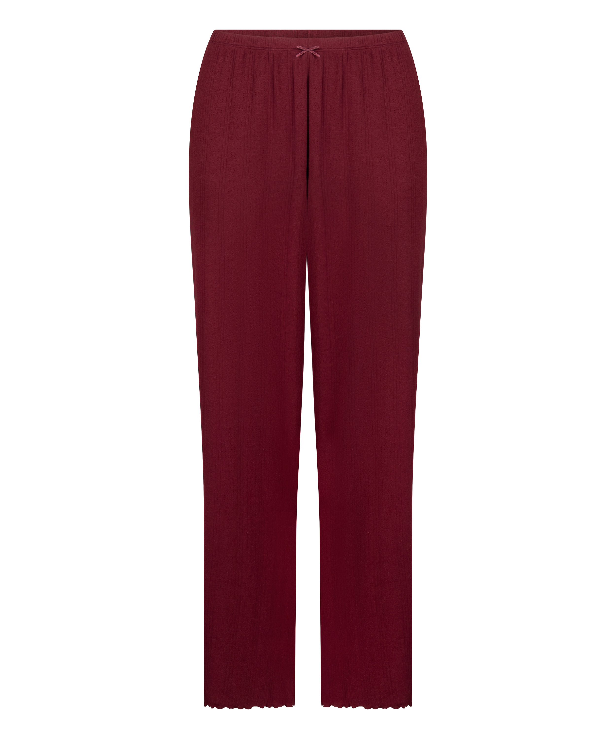 Pyjama Pant Loose Pointelle, Red, main
