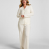 Essential Jersey Long-Sleeved Jacket, White