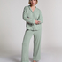 Essential Jersey Long-Sleeved Jacket, Green