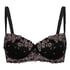 Chloe Padded Underwired Bra, Black