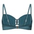 Non-Padded Underwired Bikini Top Dominica, Green