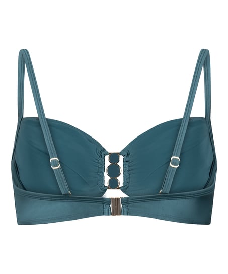 Non-Padded Underwired Bikini Top Dominica, Green