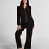 Essential Jersey Long-Sleeved Jacket, Black