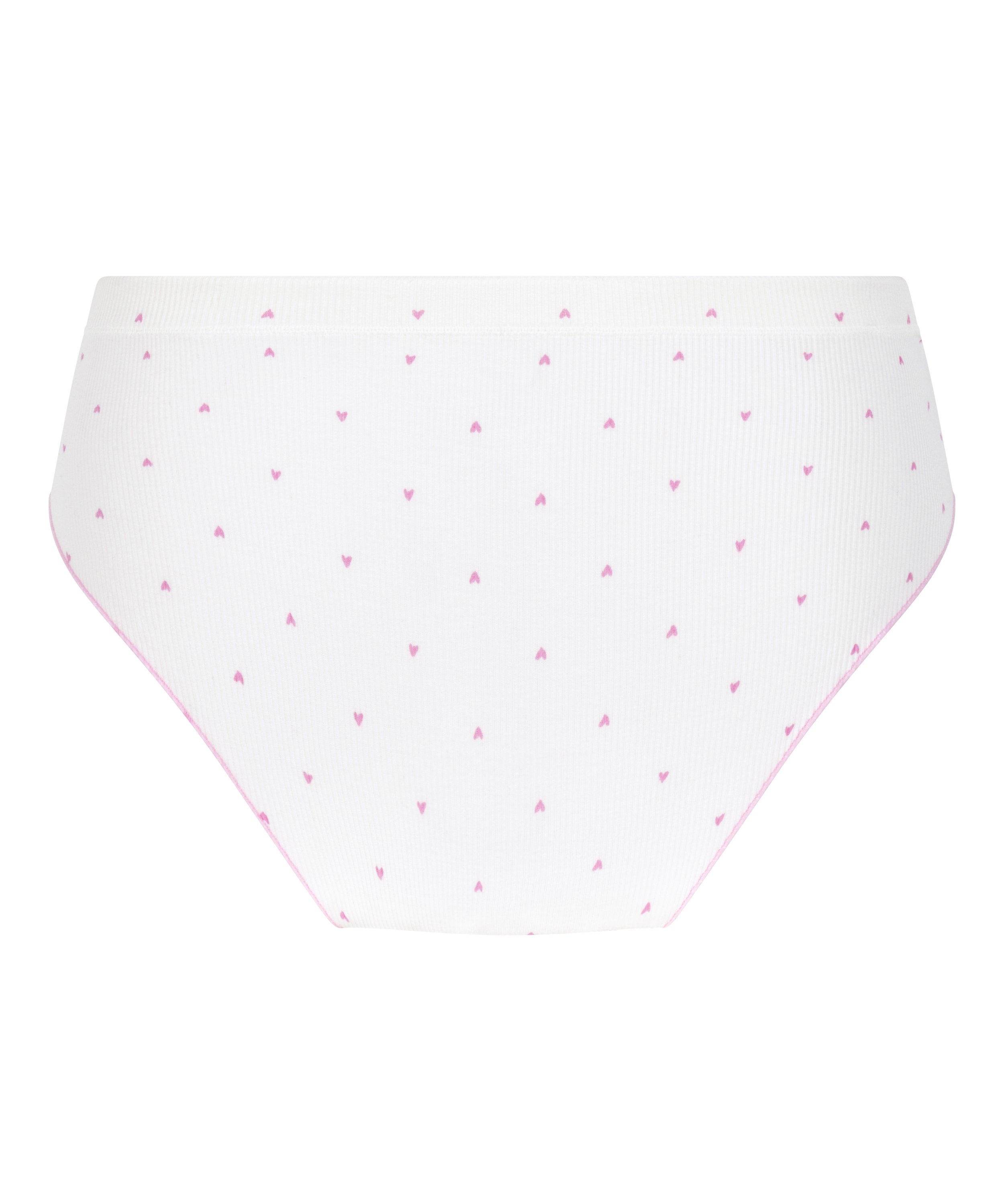 Renee Rib Brazilian Short, White, main