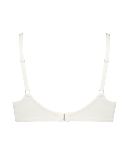 Mona padded non-underwired bra, White