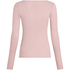 super soft Boatneck Shirt with Cashmere, Pink