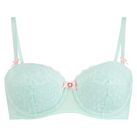 Padded Strapless Underwired Bra Maya, Green