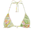 Tropics Triangle Bikini Top, White