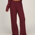 Pants Loose Pointelle, Purple