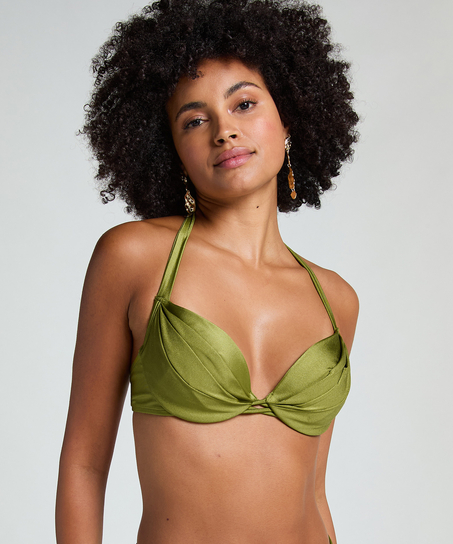 Holbox Bikini Top, Green