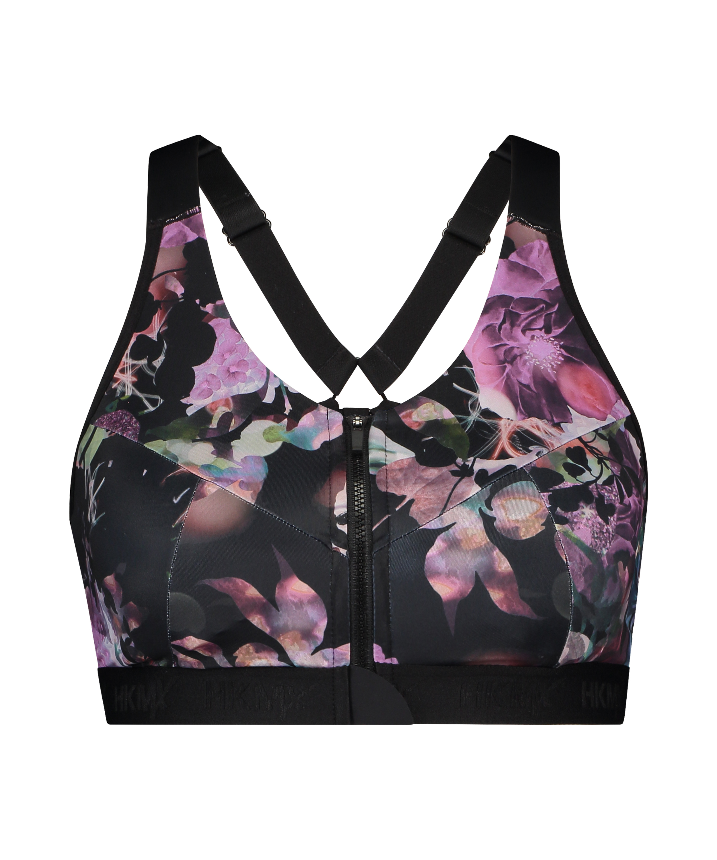 HKMX Sports bra The Pro Level 3, Black, main