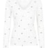 Pointelle Pyjama Top, White