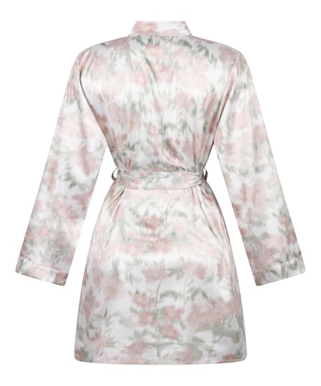 Floral Kimono, White