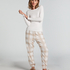 Long-Sleeved Pyjama Top, White