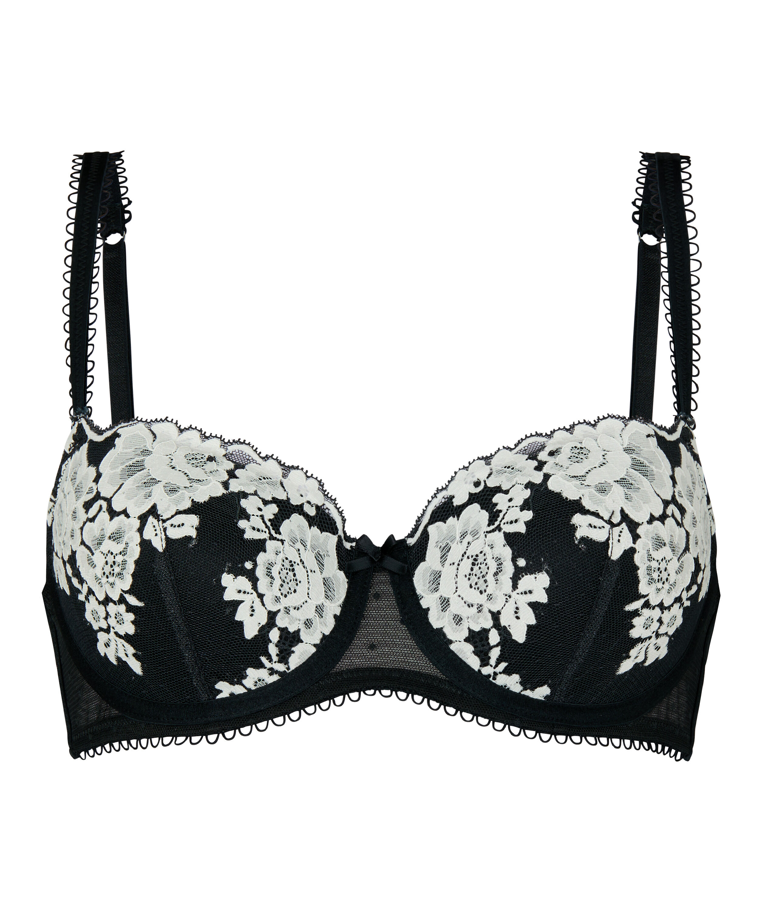Padded Underwired Bra Lindi, Black