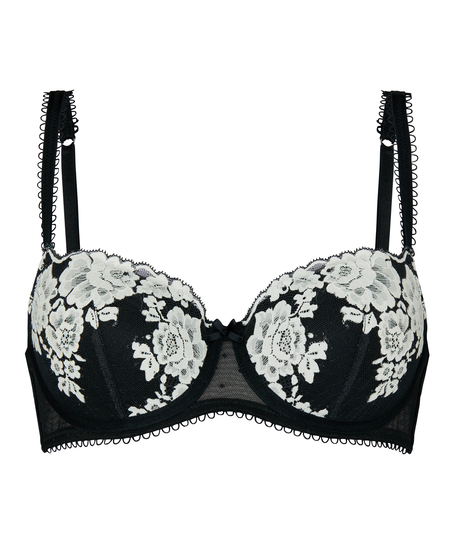 Padded Underwired Bra Lindi, Black