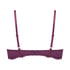 Rose Padded Underwired Bra, Purple
