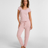 Pyjama Top Jersey Rib, Pink