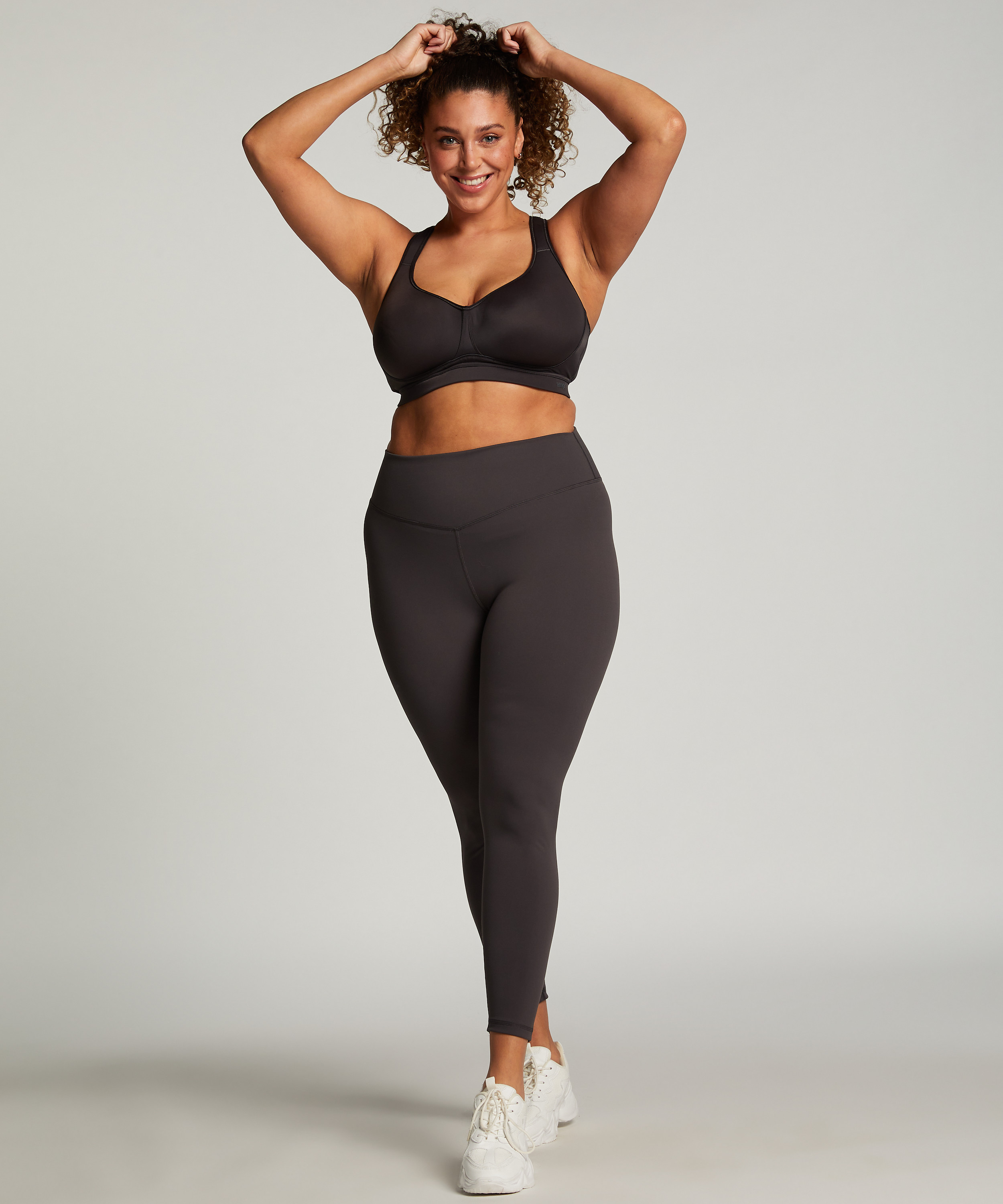 HKMX Sports bra The All Star Level 2, Gray, main