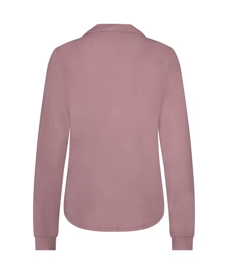 Essential Jersey Long-Sleeved Jacket, Pink