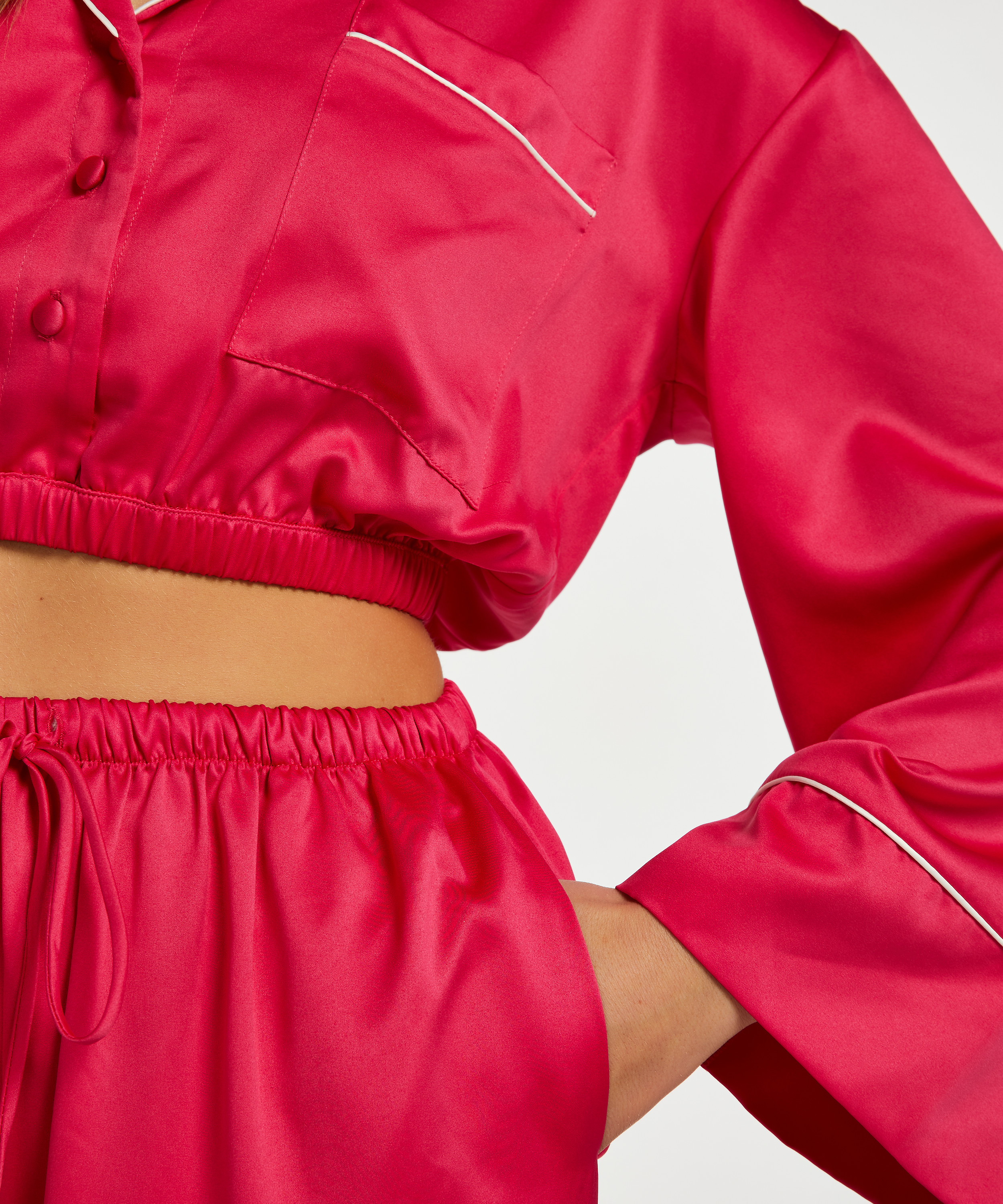 Palazzo Satin, Pink, main