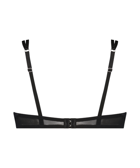 Amelie Non-Padded Underwired Bra, Black