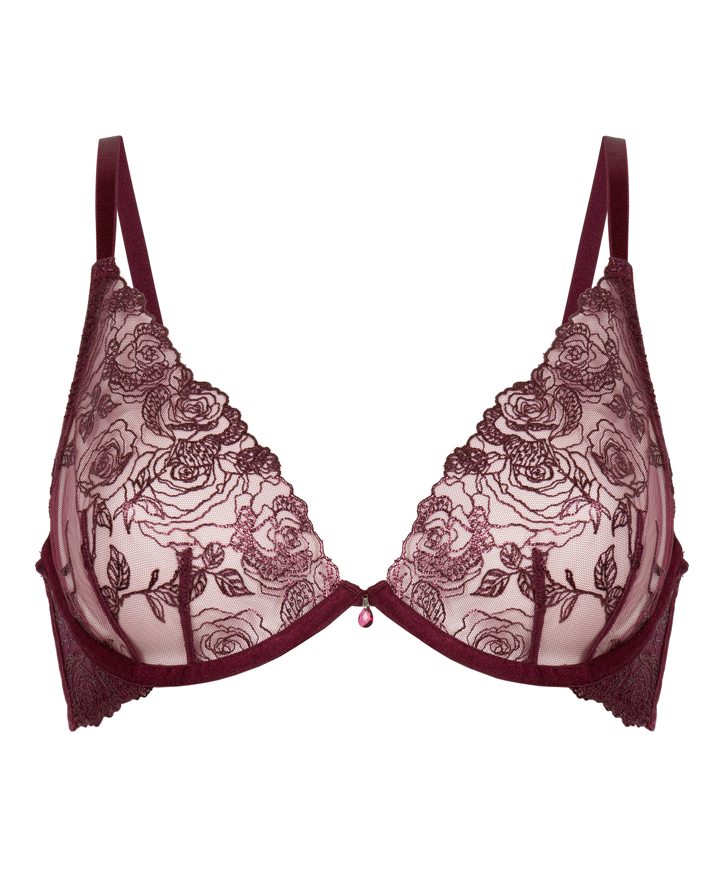 Hollie Non-Padded Underwired Bra, Purple
