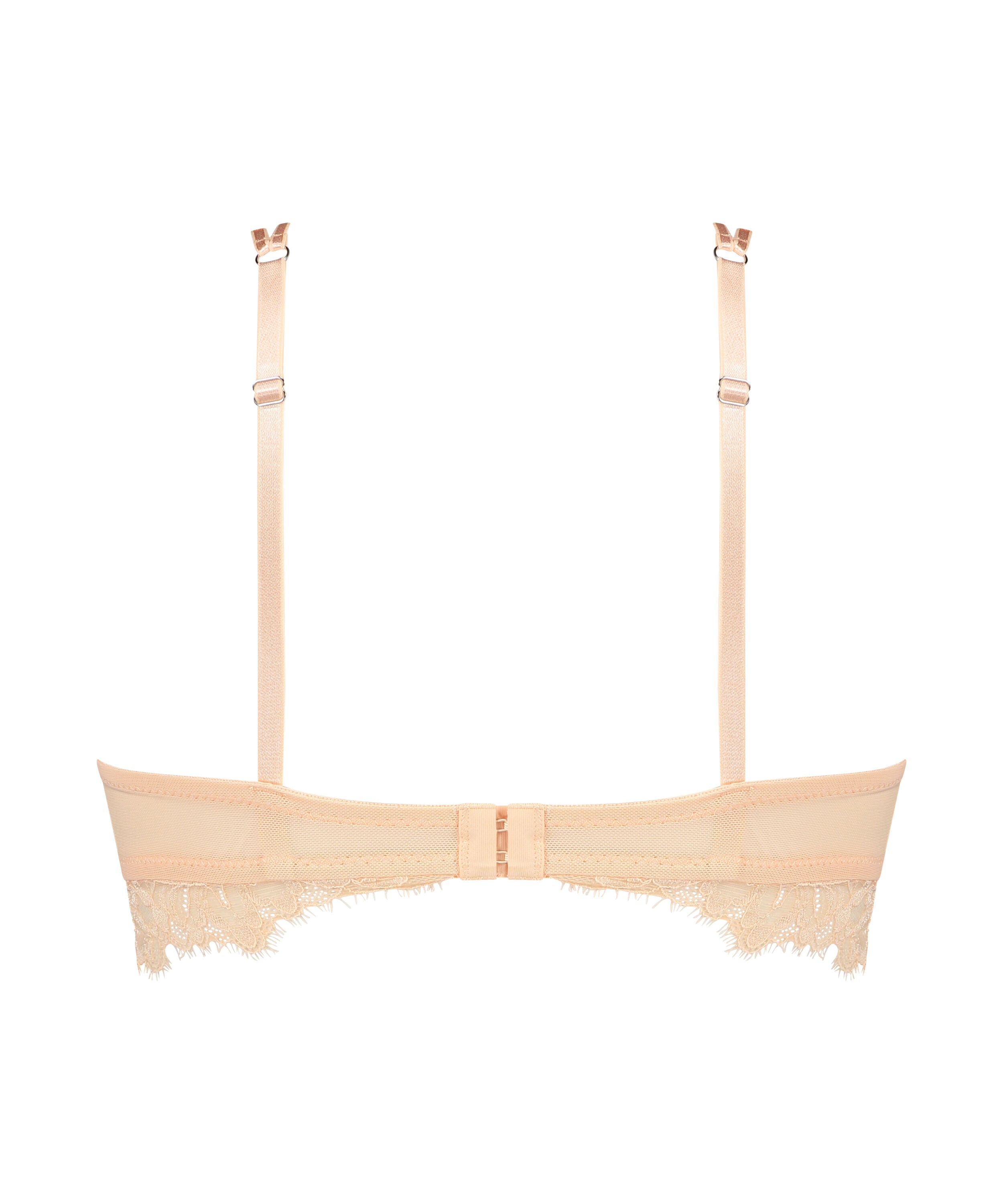 Ulla Women's Underwired Longline Bra 3893 - Full Figure, Nude, Size 44G