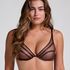 Rianne Non-Padded Underwired Bra, Brown