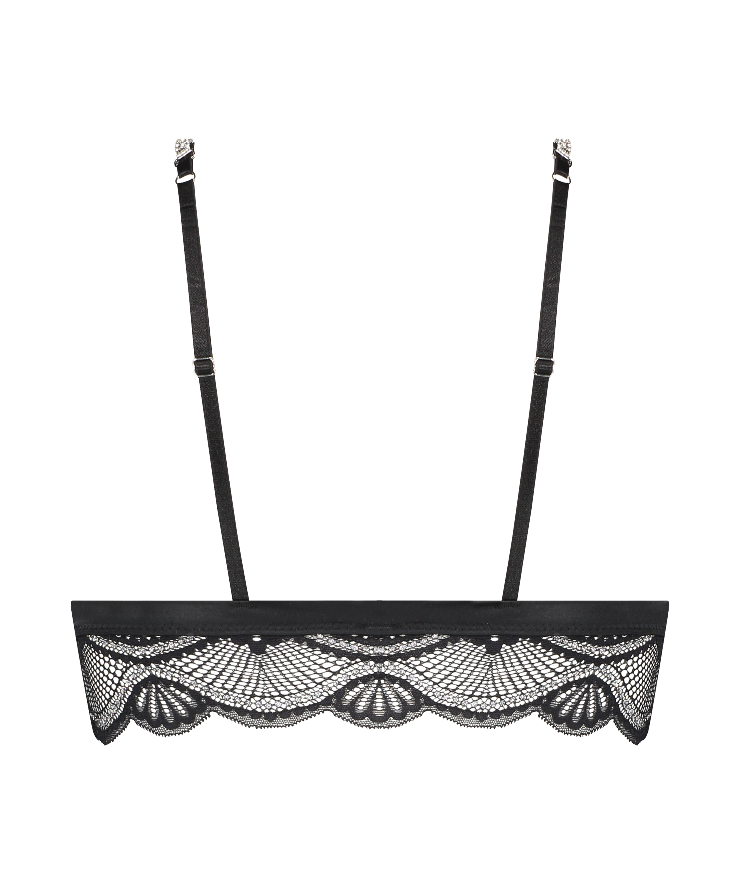 Queenie Bralette, Black, main