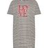 Round Neck Nightshirt, Black