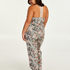 woven tapered Pyjama Pants, Gray